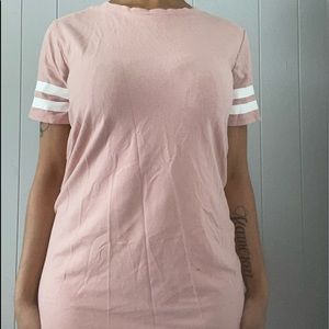 Pink T-Shirt dress